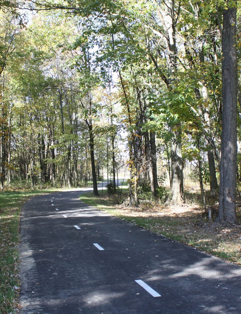 leisure path in new albany